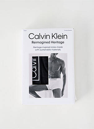 Boxer noir CALVIN KLEIN pour homme
