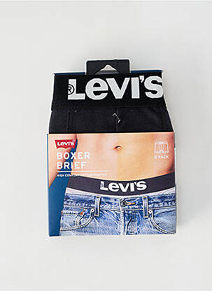 Boxer noir LEVIS pour homme