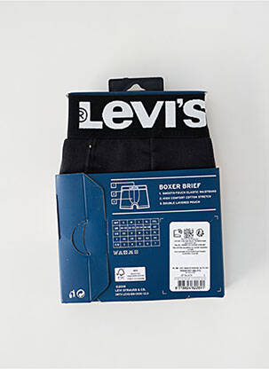Boxer noir LEVI'S homme