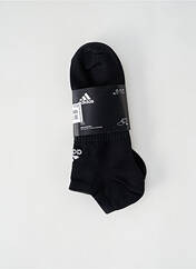 Chaussettes noir ADIDAS pour unisexe seconde vue