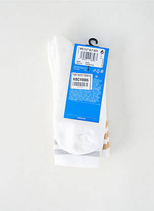 Chaussettes blanc ADIDAS femme