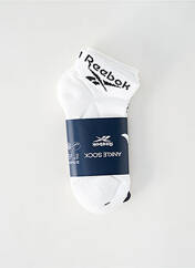 Chaussettes blanc REEBOK pour femme seconde vue