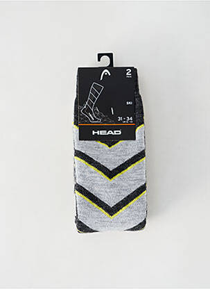 Chaussettes noir HEAD unisexe