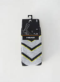 Chaussettes noir HEAD unisexe