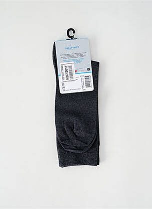 Chaussettes gris BLEU FORET homme