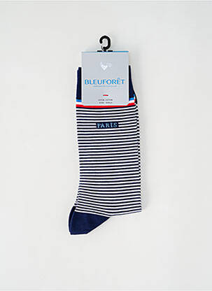 Chaussettes bleu BLEU FORET unisexe