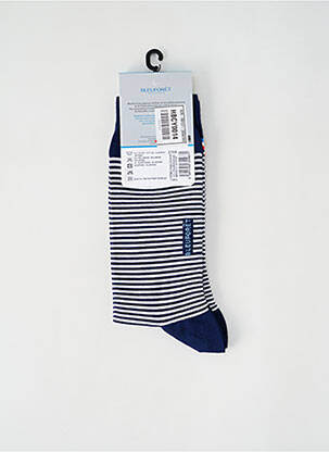 Chaussettes bleu BLEU FORET unisexe