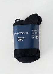 Chaussettes noir REEBOK pour femme seconde vue