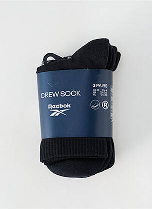 Chaussettes noir REEBOK pour femme