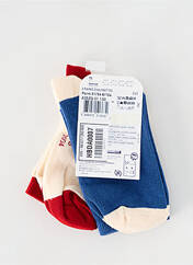 Chaussettes blanc PETIT BATEAU pour fille seconde vue