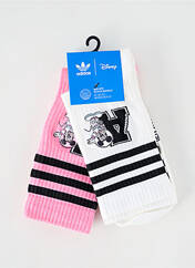 Chaussettes blanc ADIDAS pour unisexe seconde vue