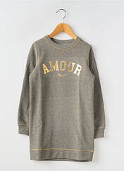 Robe courte gris ZADIG & VOLTAIRE pour fille seconde vue