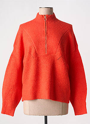Pull orange VILA femme