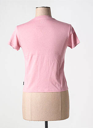 T-shirt col rond violet VANS fille