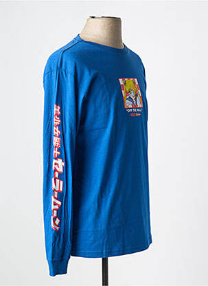T-shirt col rond bleu VANS garcon