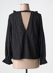 Top noir SEE U SOON pour femme seconde vue