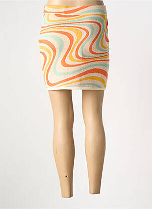 Mini-jupe beige NOISY MAY femme