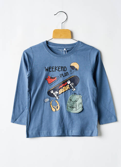 T-shirt bleu NAME IT pour garçon