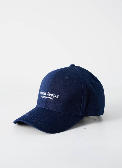 Casquette bleu CASUAL FRIDAY pour unisexe