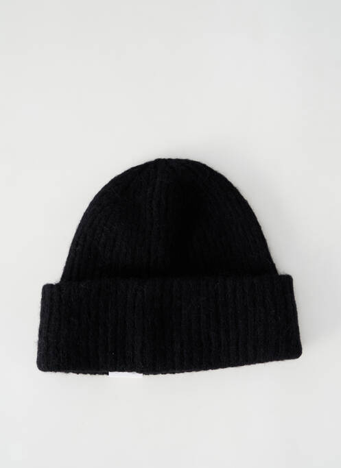 Bonnet noir SELECTED pour femme