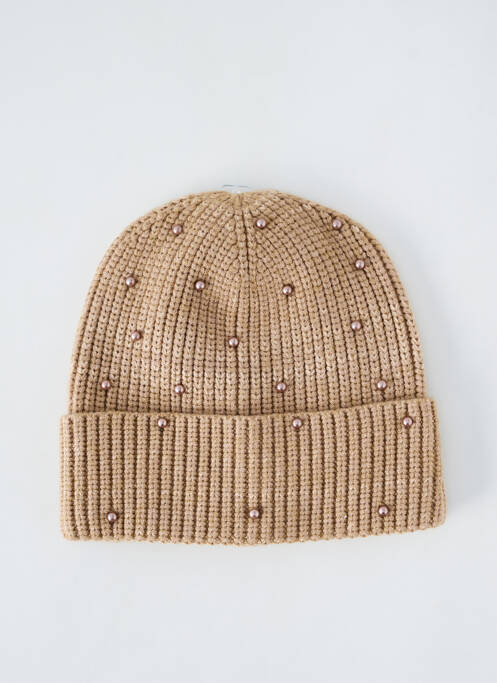 Bonnet beige NAME IT pour fille