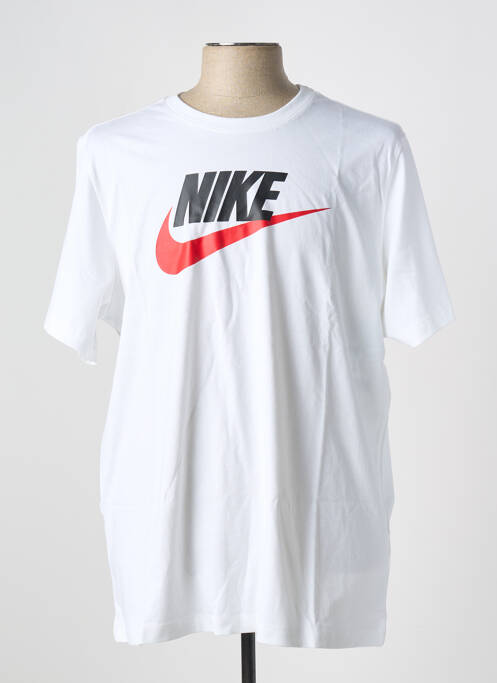 T-shirt blanc NIKE pour homme