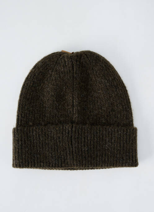 Bonnet vert PIECES pour femme