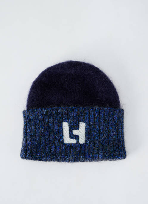 Bonnet bleu LEON & HARPER pour femme