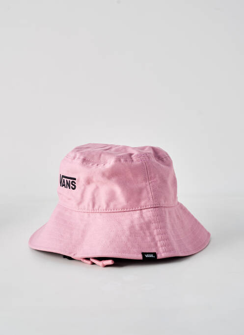 Casquette rose VANS pour femme
