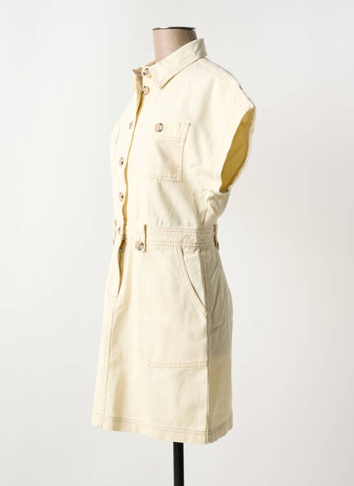 Robe courte beige VILA pour femme