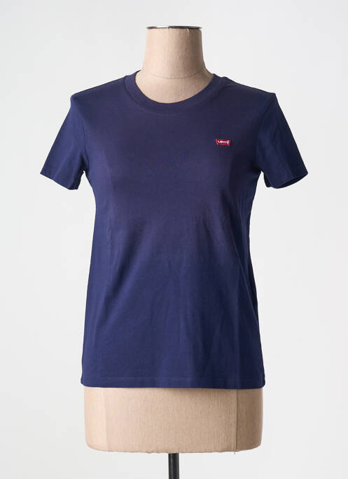 T-shirt bleu LEVIS pour femme