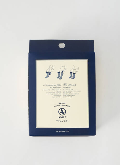 Chaussettes blanc AIGLE pour garçon