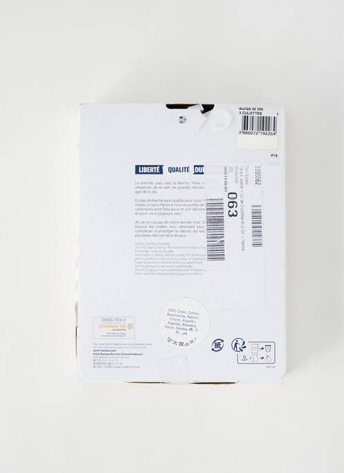 Culotte multicolore PETIT BATEAU pour femme