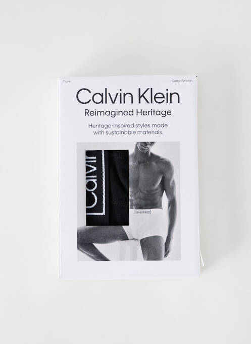 Boxer noir CALVIN KLEIN pour homme