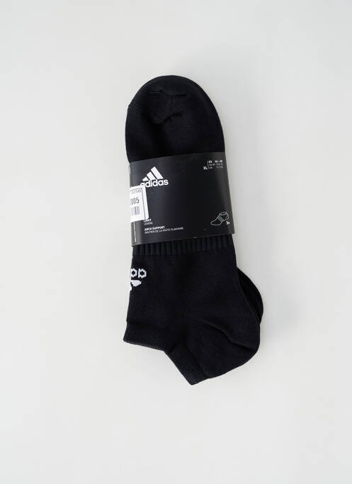 Chaussettes noir ADIDAS pour unisexe