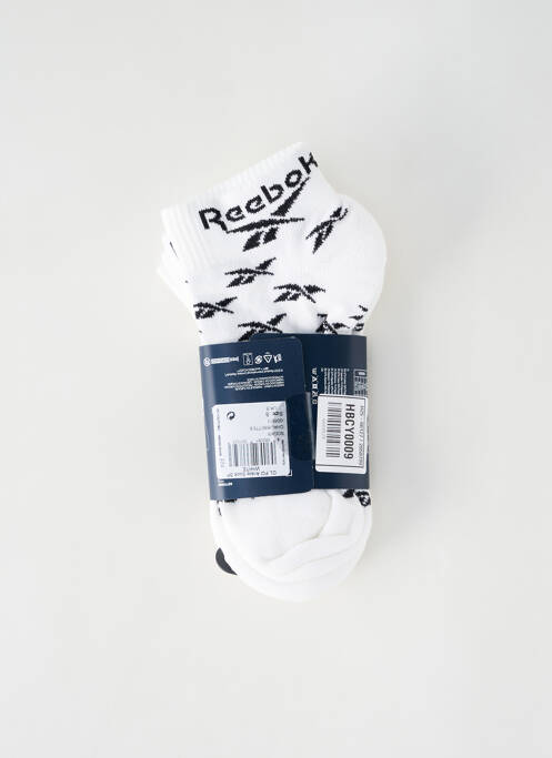 Chaussettes blanc REEBOK pour femme