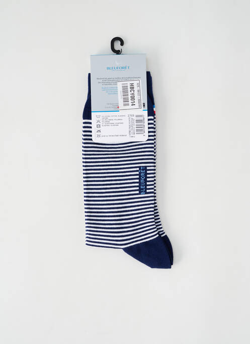 Chaussettes bleu BLEU FORET pour unisexe