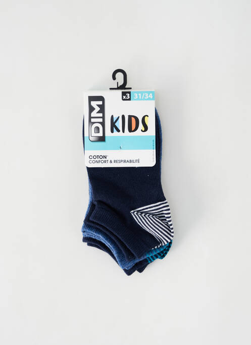 Chaussettes bleu DIM pour garçon