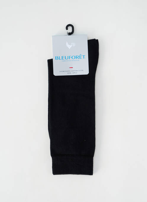 Chaussettes noir BLEU FORET pour unisexe