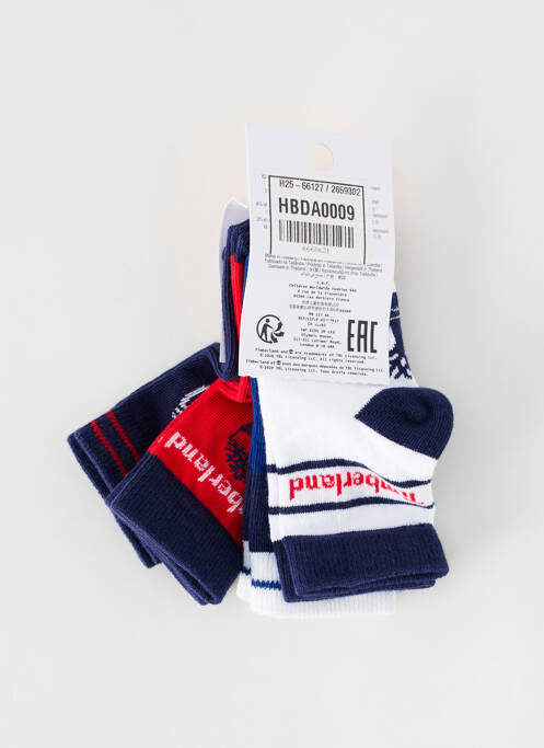 Chaussettes bleu TIMBERLAND pour garçon