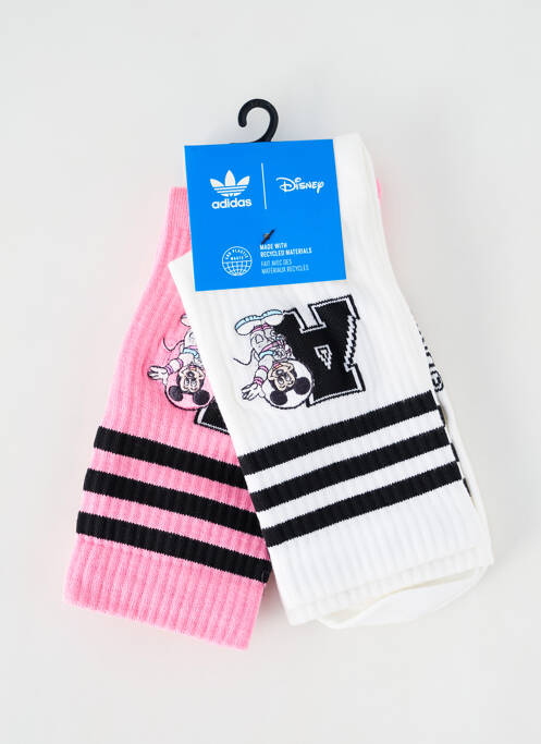 Chaussettes blanc ADIDAS pour unisexe