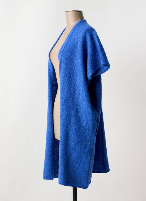 Gilet manches courtes bleu B.YOUNG pour femme