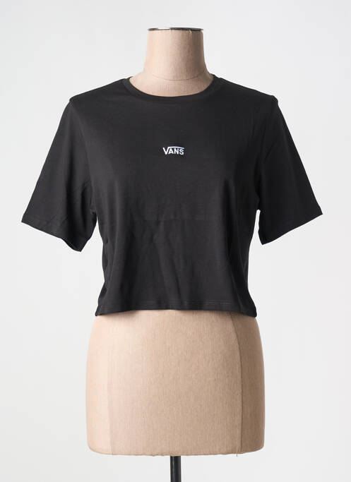 T-shirt noir VANS pour femme