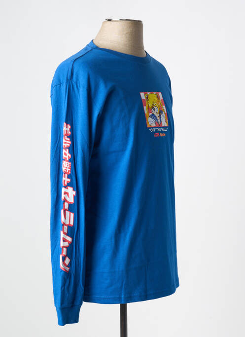 T-shirt bleu VANS pour garçon