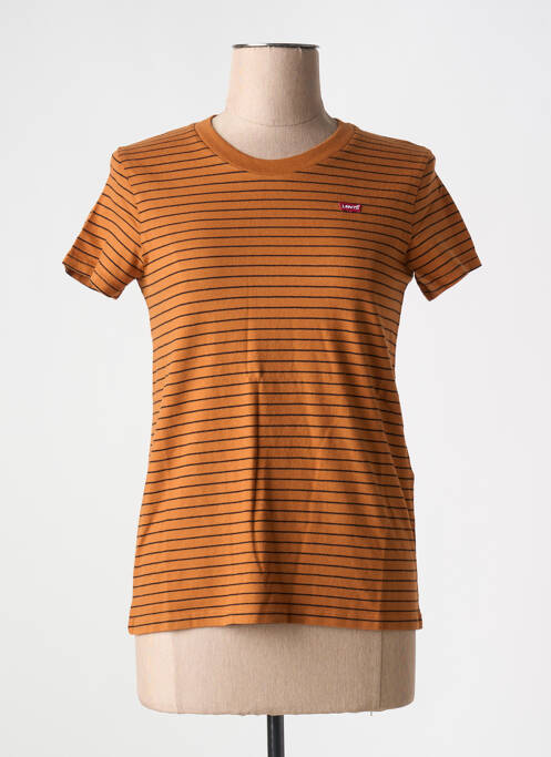 T-shirt marron LEVIS pour femme