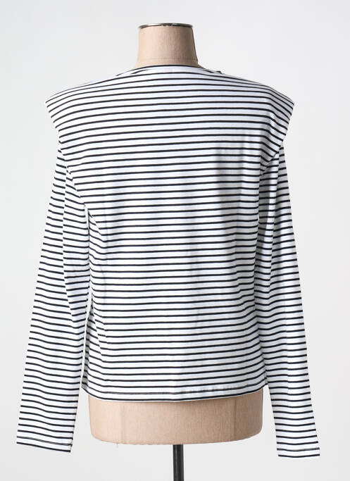 T-shirt blanc PIECES pour femme