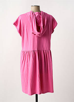 Robe courte col rond rose NOISY MAY femme