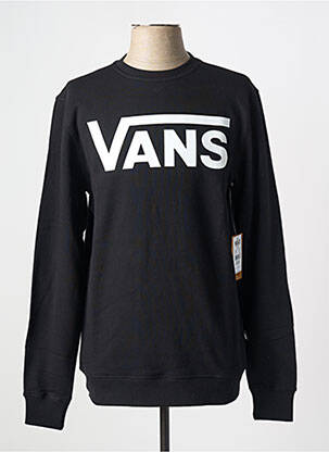 Sweat-shirt col rond noir VANS homme
