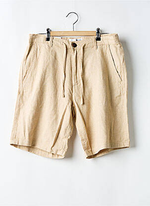 Short marron SELECTED pour homme