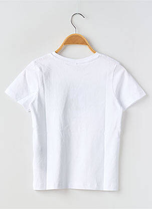 T-shirt col rond blanc NAME IT garçon